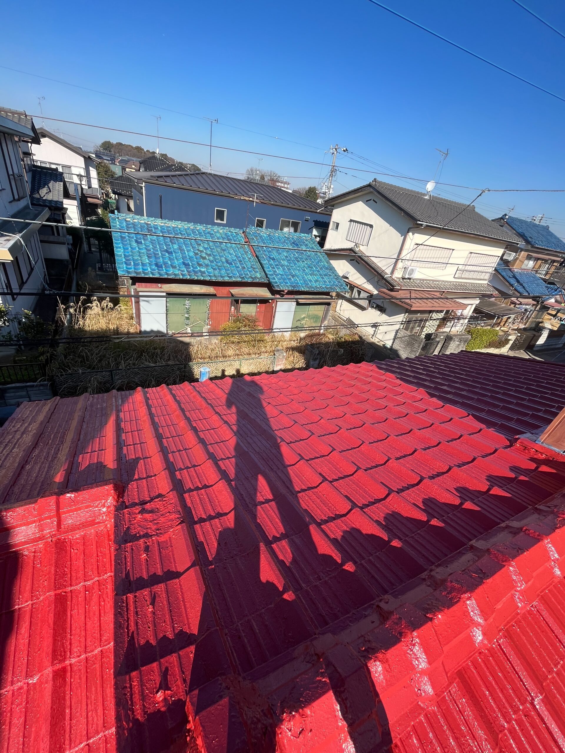 茨城県　屋根塗装工事