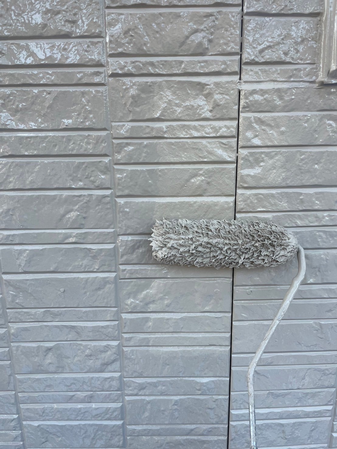 古河市　アパート外壁塗装工事