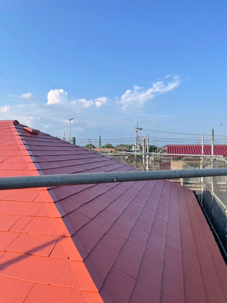 屋根塗装 施工後