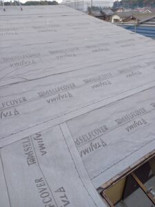 屋根改修工事 ルーフィング