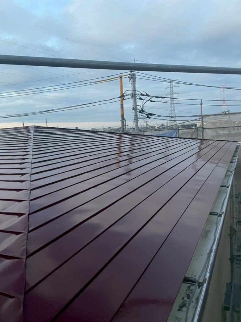 屋根塗装アフター