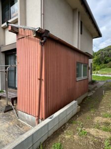 小屋解体　ビフォー